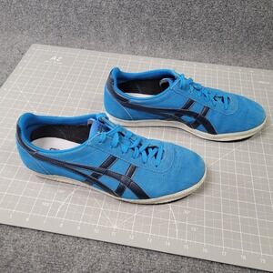 Onitsuka Tiger Shoes Mens Size 10 Blue Suede Leather Japan 2301L ASICS 44